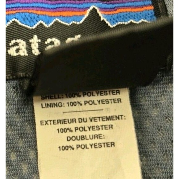 Vintage 90s Patagonia Mens Large Windbreaker Jacket Zip Up Casual Retro Hip Hop - Picture 6 of 9